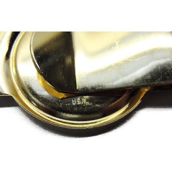 1897 USA Novelty Gold Tone Half Dollar Money Clip Stainless Steel Wallet Credit - Picture 5 of 8